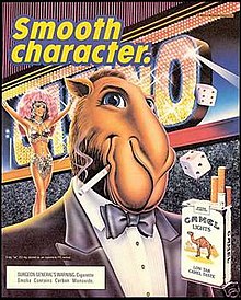 Joe Camel Smoking